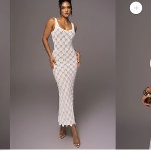 JLux Label - Ivory Novabella Maxi Dress.
